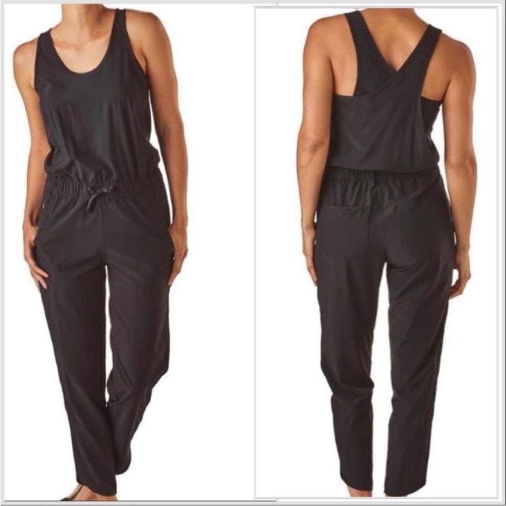 Patagonia Black Fleetwith Romper Size S 56995